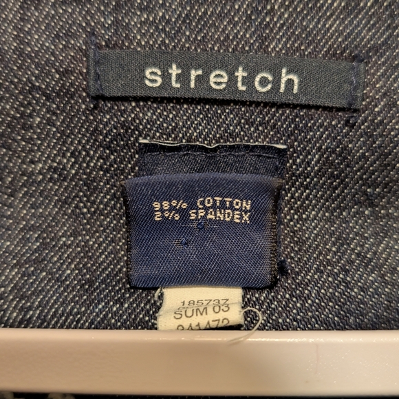 Gap Vintage Dark Wash Denim Jacket - Picture 3 of 5